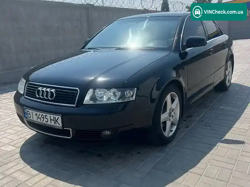 Audi A4 2002, фото з оголошення 1 з 12, VIN WAUZZZ8E23A159941