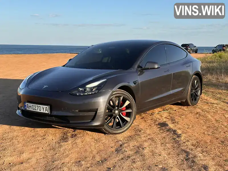 Tesla Model 3 2020, фото з оголошення 1 з 12, VIN 5YJ3E1EC1LF586205
