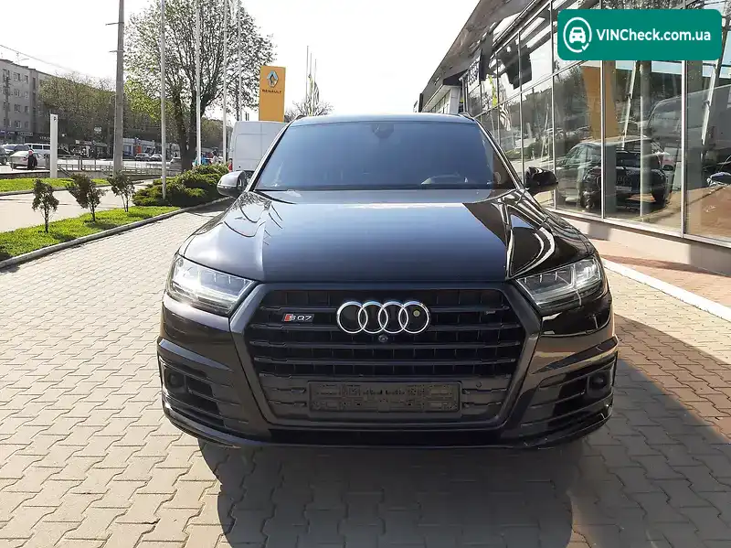 Audi SQ7 2017, фото з оголошення 1 з 20, VIN WAUZZZ4M4JD031371