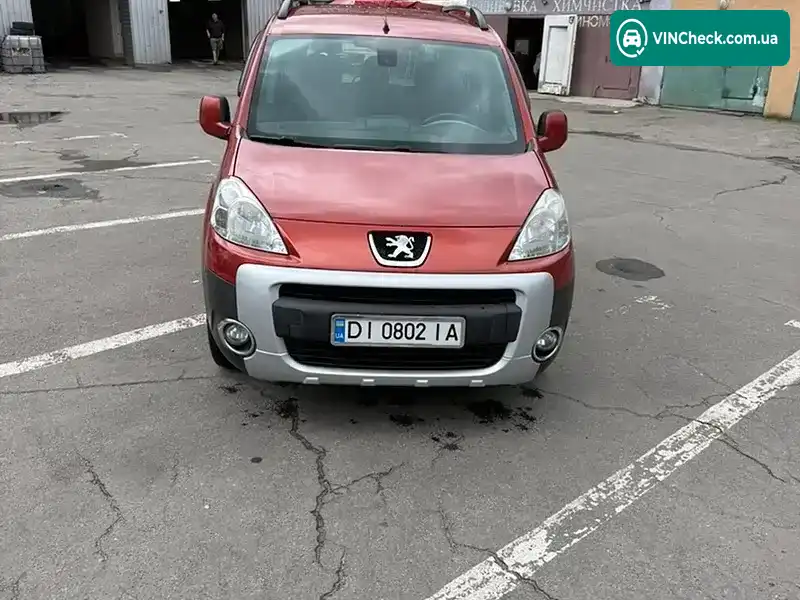 Peugeot Partner 2009, фото з оголошення 1 з 7, VIN VF37J9HXC9J360041