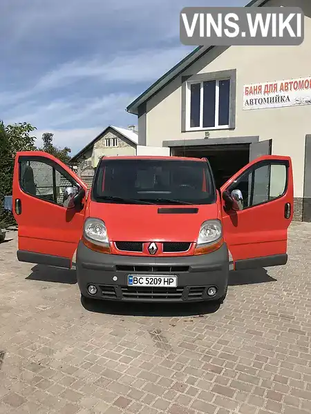 Renault Trafic 2004, фото з оголошення 1 з 13, VIN VF1FLBDB65Y066222