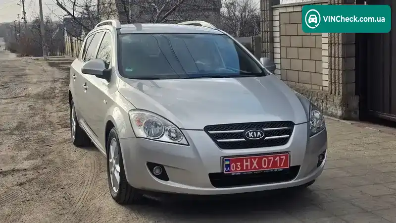 Kia Ceed 2008, фото з оголошення 2 з 21, VIN U5YFF52228L035541