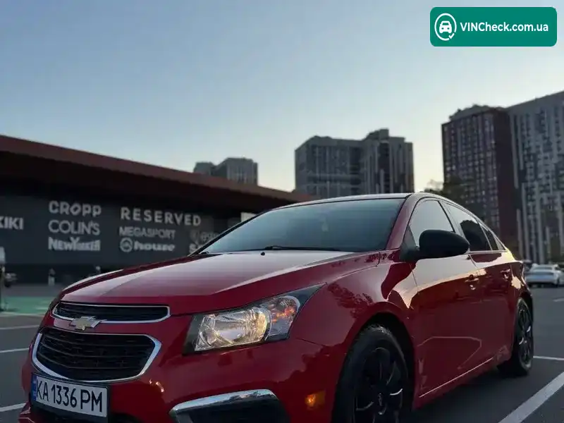 Chevrolet Cruze 2015, фото з оголошення 1 з 11, VIN 1G1PA5SG2F7294030