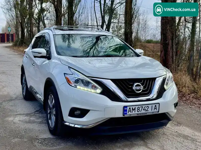 Nissan Murano 2017, фото з оголошення 1 з 11, VIN 5N1AZ2MH6HN181380