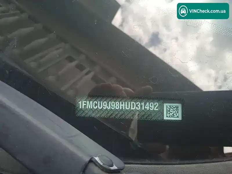 Ford Escape 2017, фото з оголошення 2 з 20, VIN 1FMCU9J98HUD31492