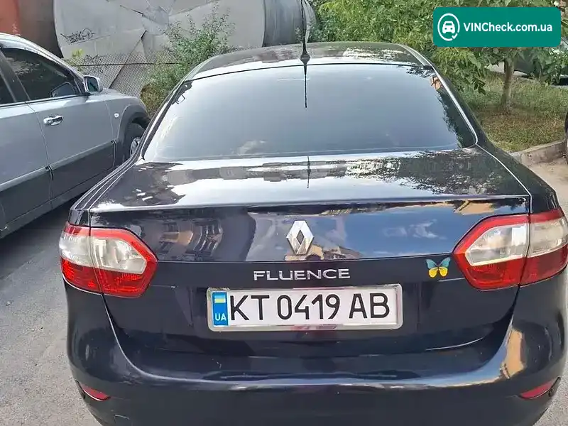 Renault Fluence 2010, фото з оголошення 2 з 5, VIN VF1LZBR0A43885786