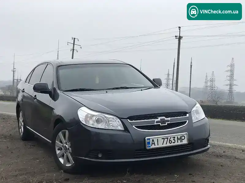 Chevrolet Epica 2008, фото з оголошення 1 з 7, VIN Y6DLF69KE9B146578