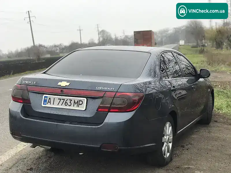 Chevrolet Epica 2008, фото з оголошення 2 з 7, VIN Y6DLF69KE9B146578