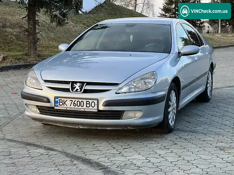 Peugeot 607 2003, фото з оголошення 1 з 20, VIN VF39D3FZE92101826