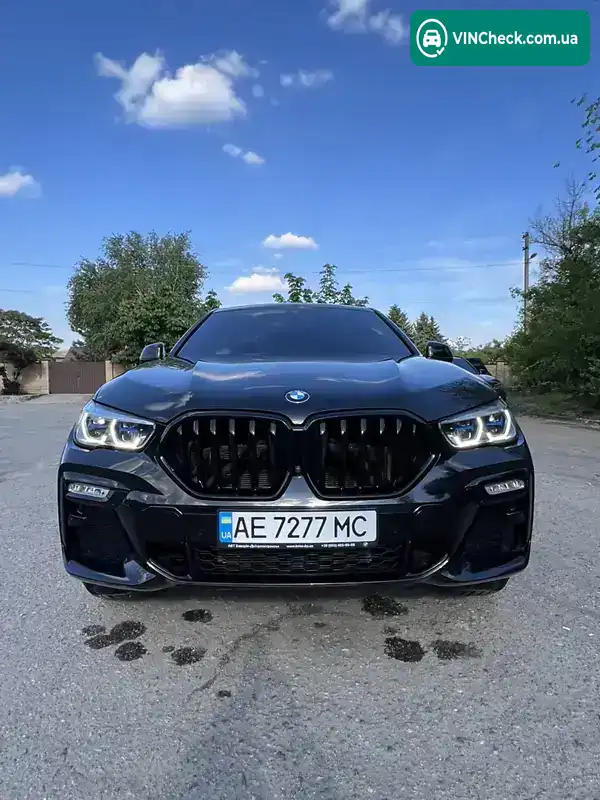 BMW X6 2021, фото з оголошення 1 з 21, VIN WBACY610309G93861