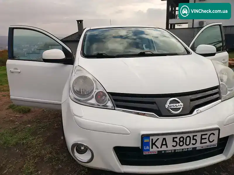 Nissan Note 2012, фото з оголошення 2 з 20, VIN SJNFAAE11U2173880
