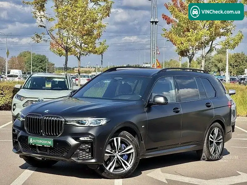 BMW X7 2022, фото з оголошення 2 з 20, VIN WBACW010209L55075