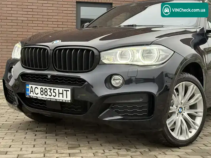 BMW X6 2015, фото з оголошення 1 з 20, VIN WBAKV210600R27179
