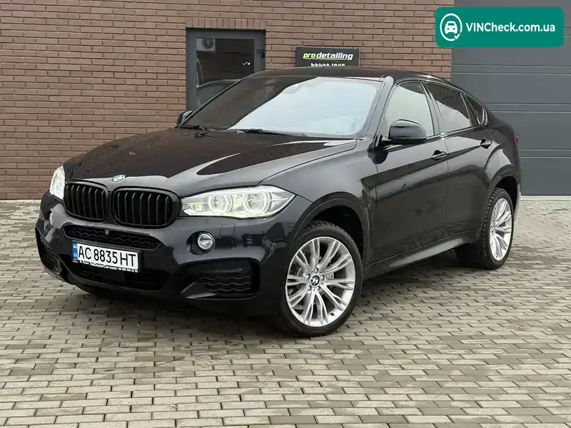 BMW X6 2015, фото з оголошення 2 з 20, VIN WBAKV210600R27179