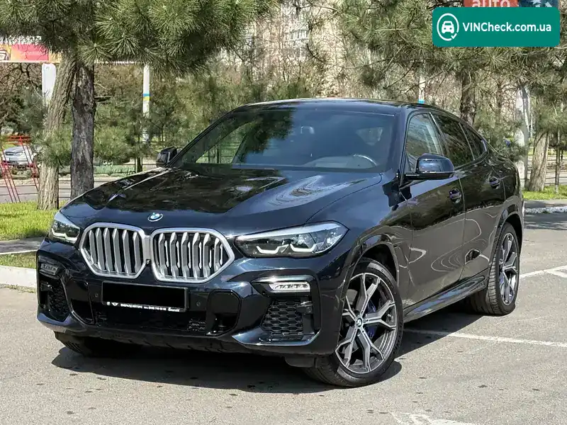 BMW X6 2020, фото з оголошення 1 з 21, VIN WBACY610509E22686