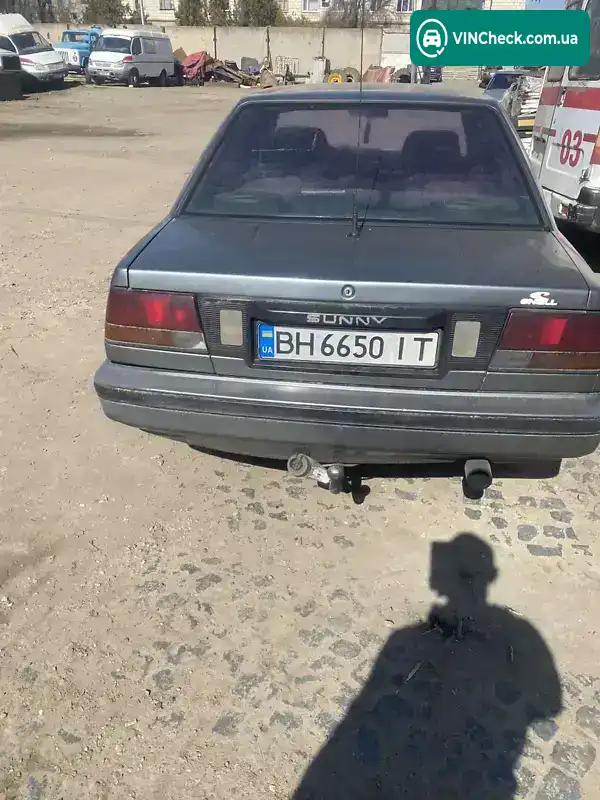 Nissan Sunny 1986, фото з оголошення 2 з 4, VIN JN100SN13U0000249