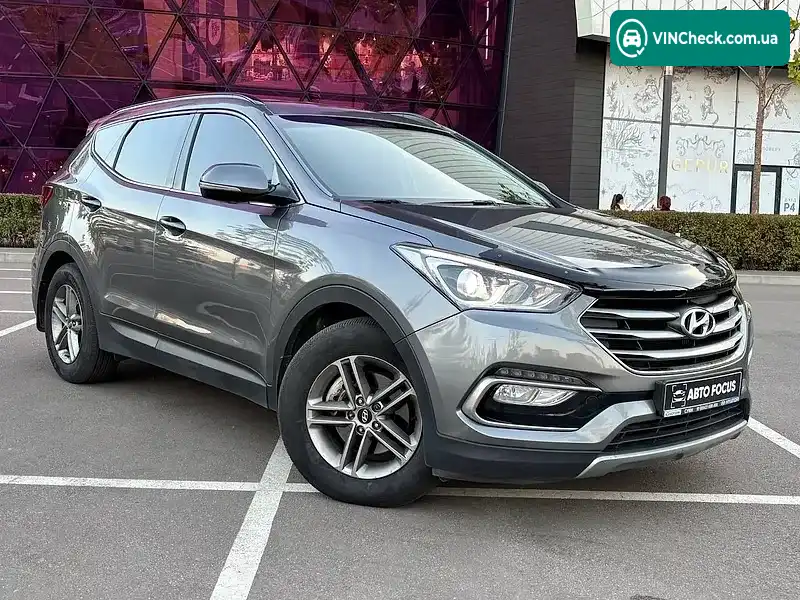 Hyundai Santa FE 2016, фото з оголошення 1 з 20, VIN KMHST81XDGU616746