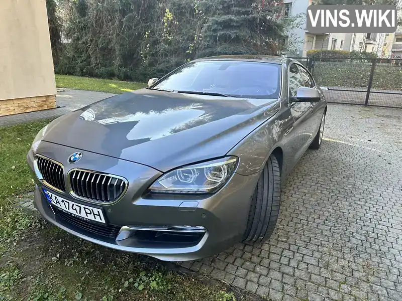 BMW 6 Series 2013, фото з оголошення 1 з 11, VIN WBA6B41010D149064