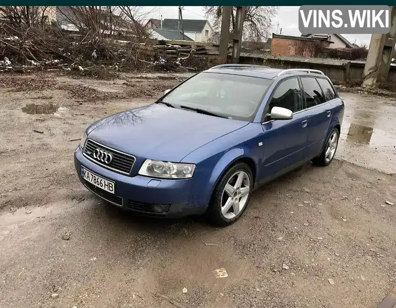 Audi A4 2003, фото з оголошення 1 з 15, VIN WAUZZZ8E63A311607