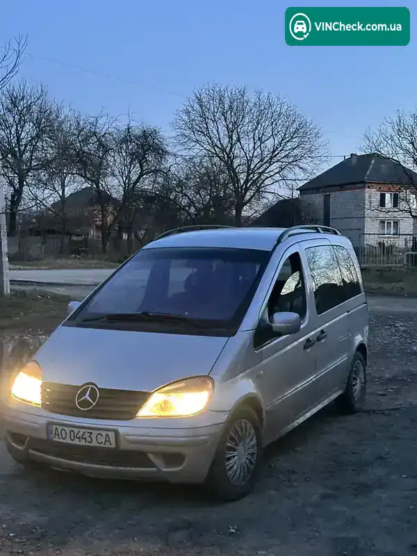 Mercedes-Benz Vaneo 2004, фото з оголошення 1 з 9, VIN WDB4147001N204955