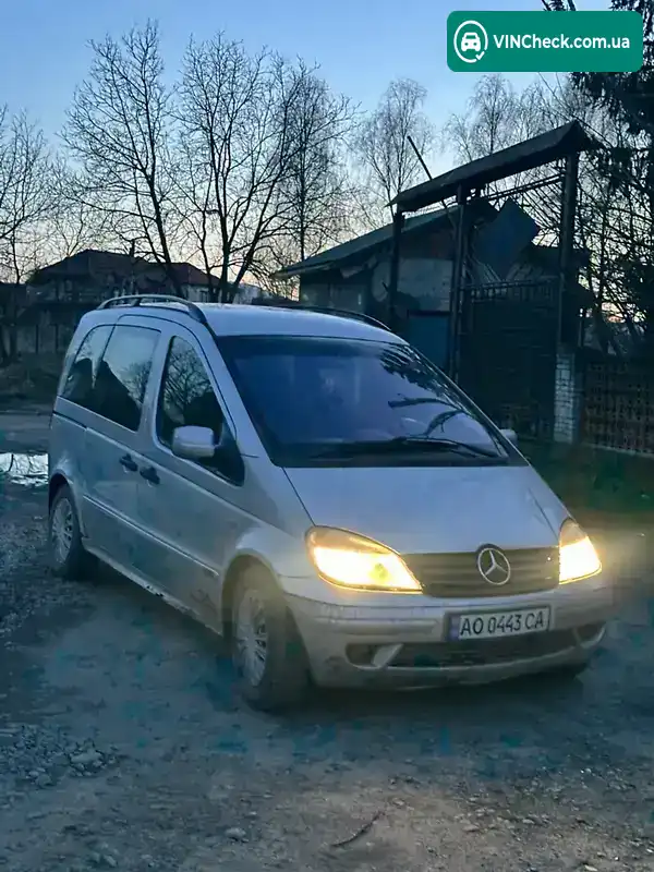 Mercedes-Benz Vaneo 2004, фото з оголошення 2 з 9, VIN WDB4147001N204955