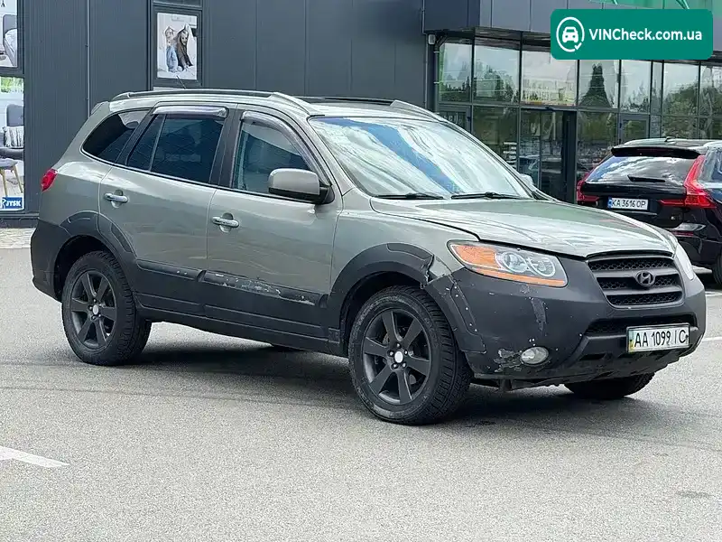 Hyundai Santa FE 2008, фото з оголошення 2 з 20, VIN 5NMSH73E98H143963