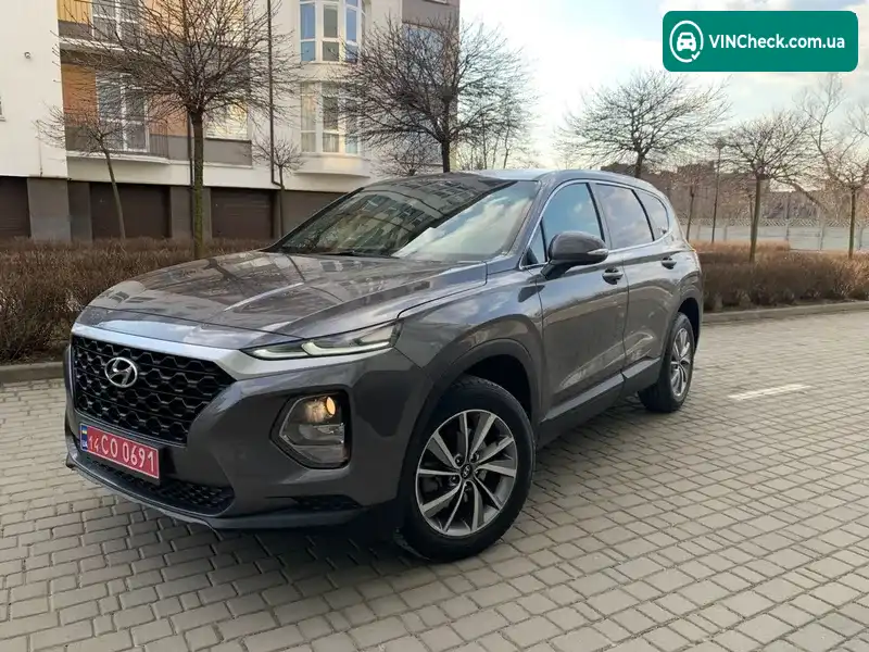 Hyundai Santa FE 2018, фото з оголошення 1 з 20, VIN KMHS281BBKU093859