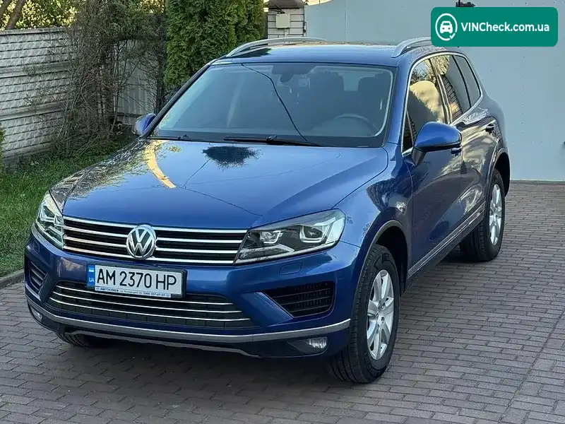 Volkswagen Touareg 2015, фото з оголошення 1 з 9, VIN WVGZZZ7PZFD008513