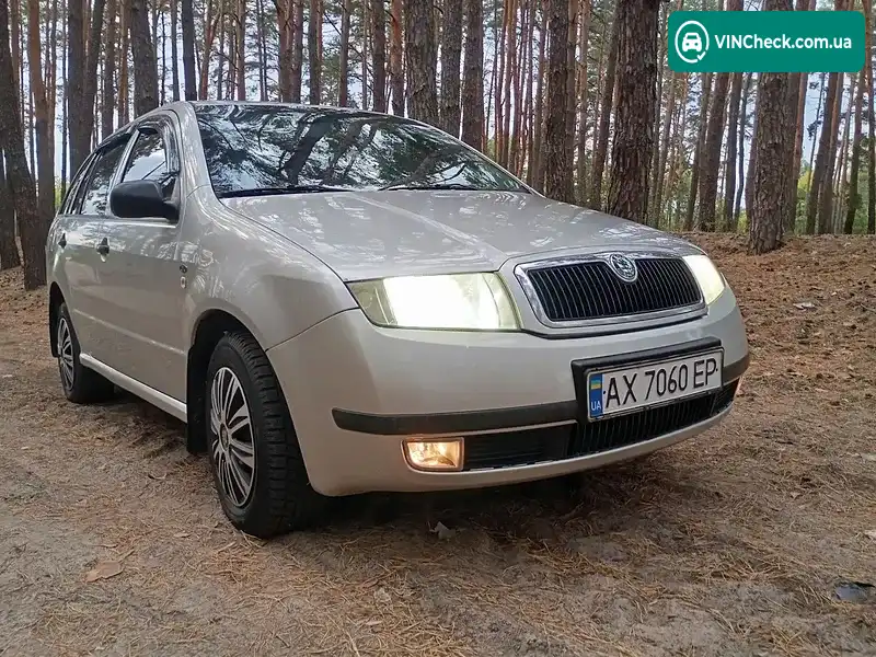 Skoda Fabia 2002, фото з оголошення 1 з 15, VIN TMBJC26Y223504054
