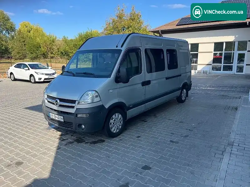 Opel Movano 2007, фото з оголошення 1 з 20, VIN VN1F9CYL637363208