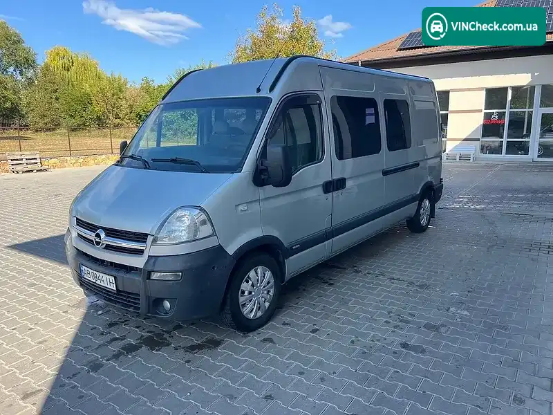 Opel Movano 2007, фото з оголошення 2 з 20, VIN VN1F9CYL637363208