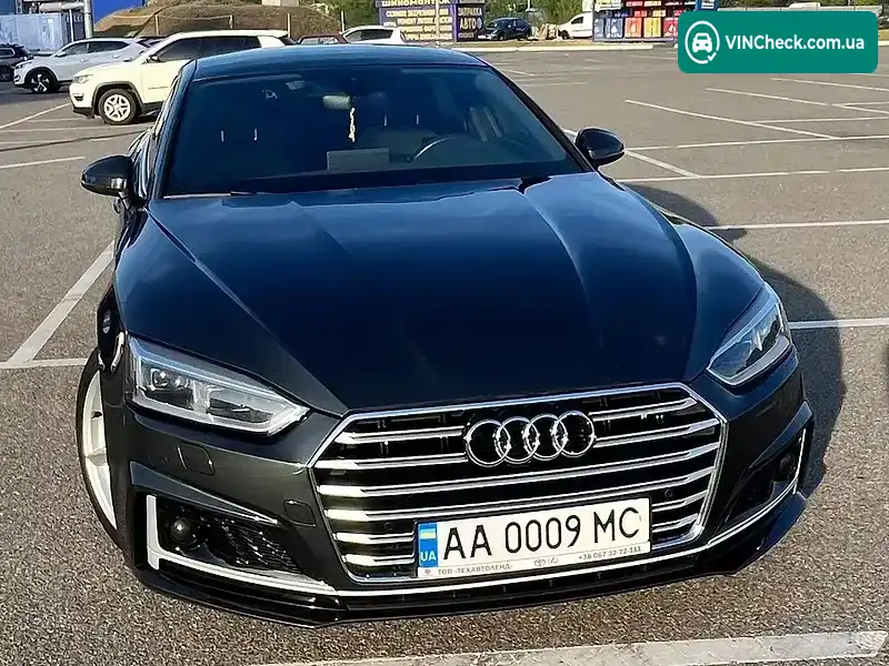 Audi A5 Sportback 2018, фото з оголошення 1 з 17, VIN WAUENCF59KA010435