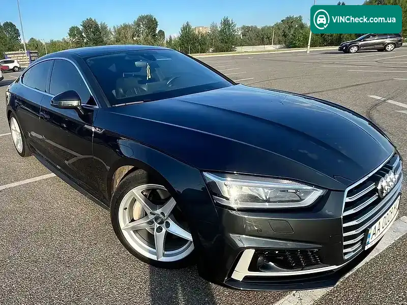 Audi A5 Sportback 2018, фото з оголошення 2 з 17, VIN WAUENCF59KA010435
