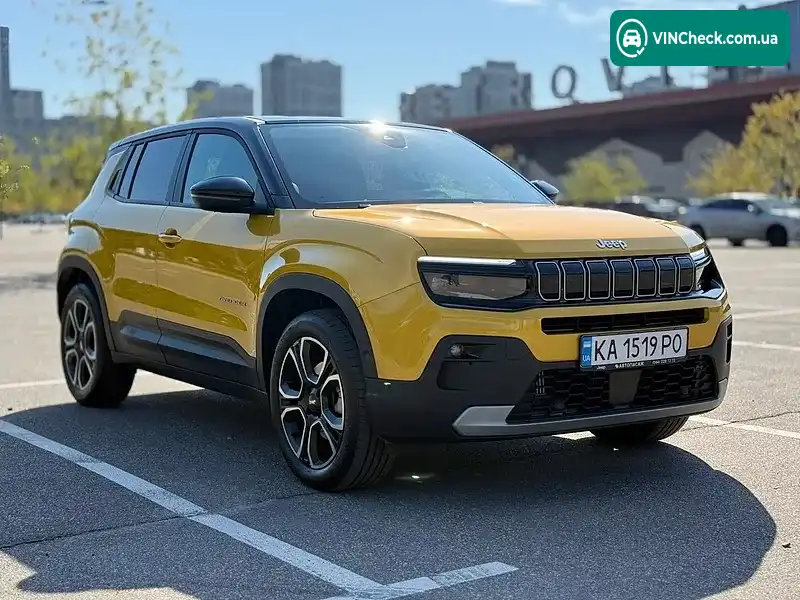 Jeep Avenger 2025, фото з оголошення 1 з 20, VIN ZAC5JACT3SJL94881