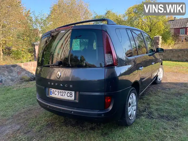 Renault Espace 2007, фото з оголошення 2 з 19, VIN VF1JK02A638296491