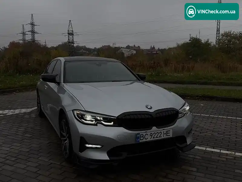 BMW 3 Series 2019, фото з оголошення 1 з 12, VIN WBA5R7C01LFH49200