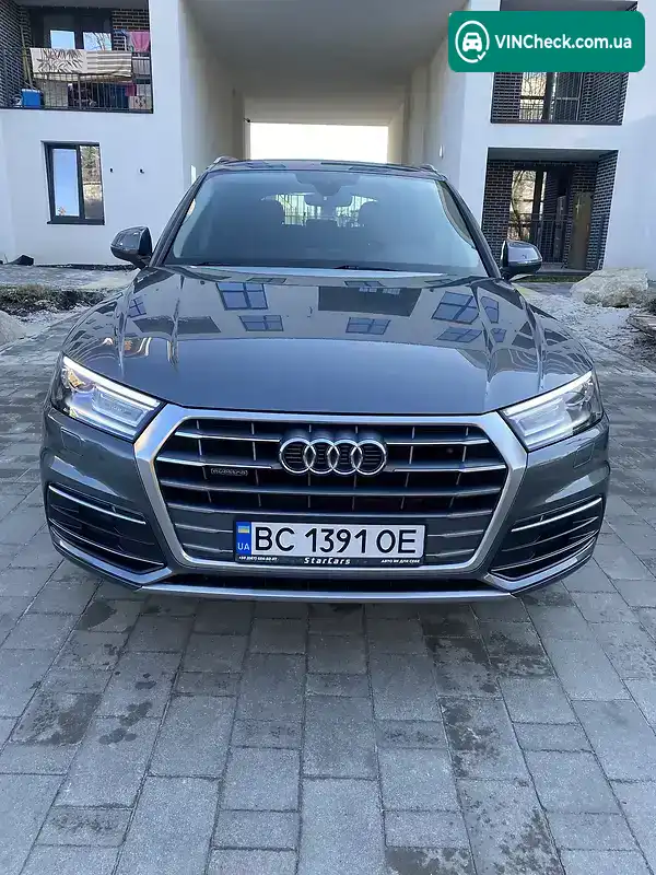 Audi Q5 2019, фото з оголошення 1 з 20, VIN WA1ANAFY5K2092362