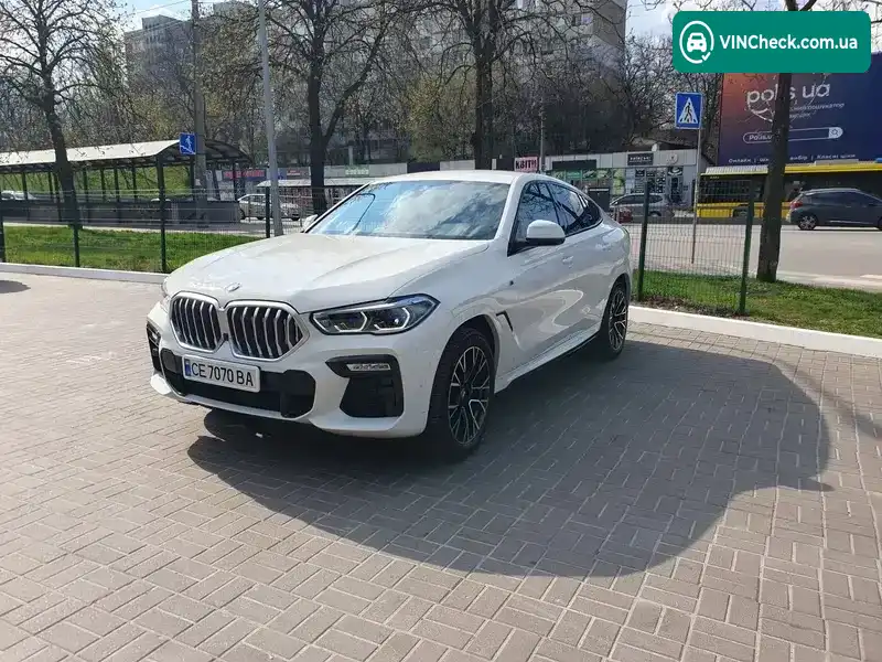 BMW X6 2021, фото з оголошення 1 з 21, VIN WBAGT210609H07907