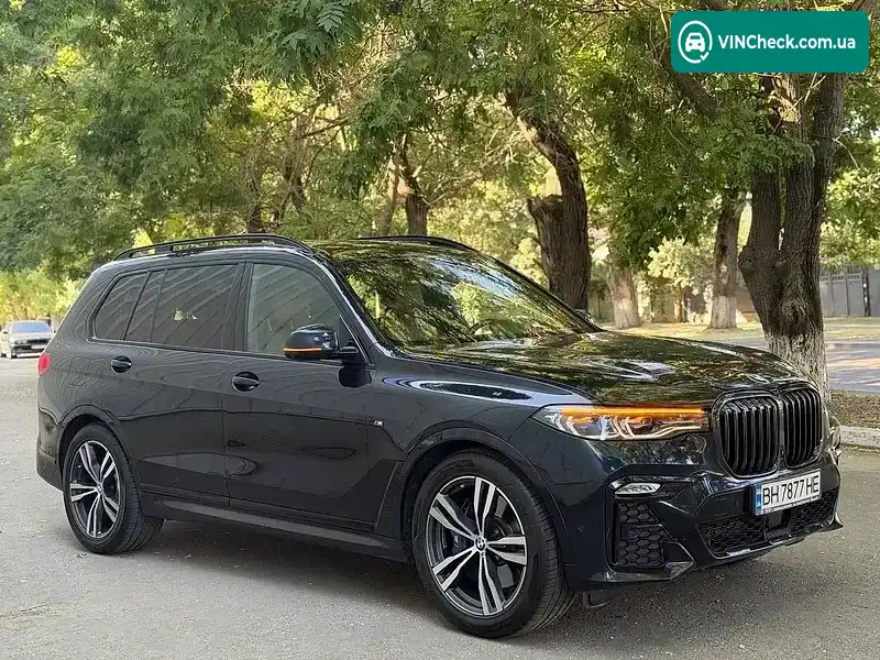 BMW X7 2021, фото з оголошення 1 з 17, VIN WBACW210409K62358