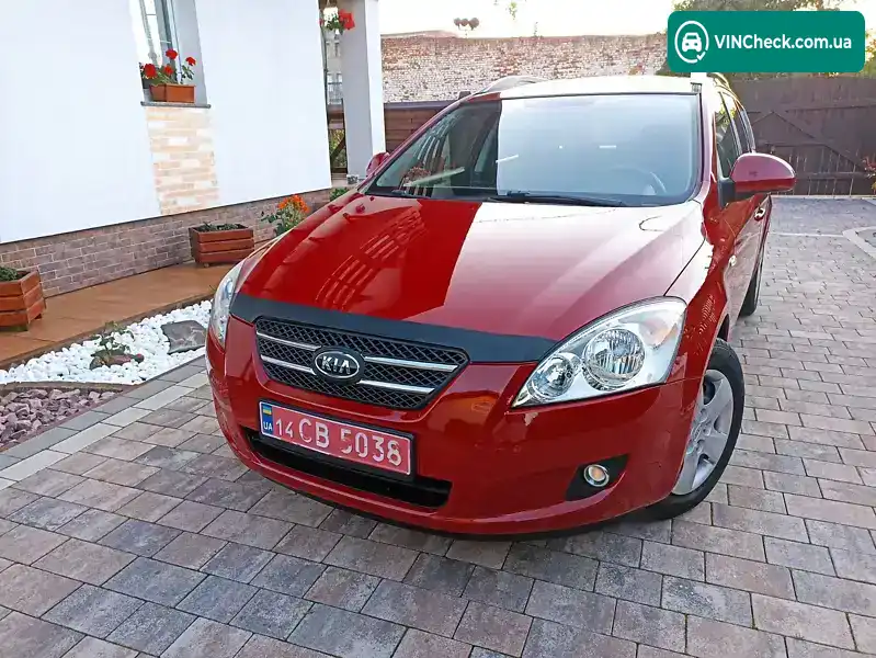 Kia Ceed 2009, фото з оголошення 2 з 20, VIN U5YFF52129L095538