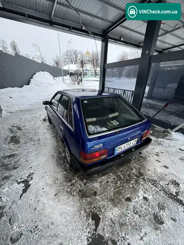 Mazda 323 1986, фото з оголошення 2 з 13, VIN JMZBF147200240187