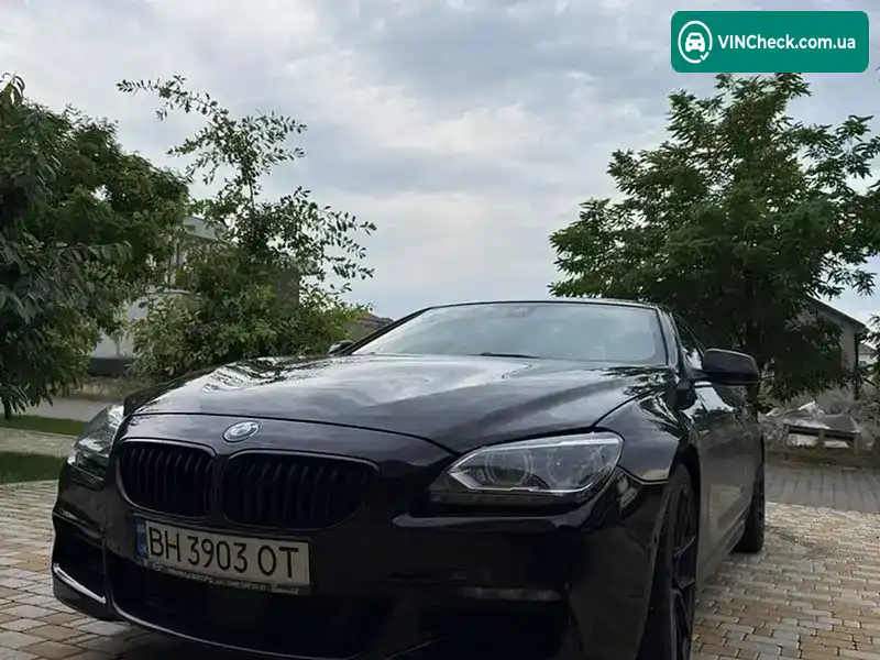 BMW 6 Series 2013, фото з оголошення 1 з 20, VIN WBA6B2C51DD128573