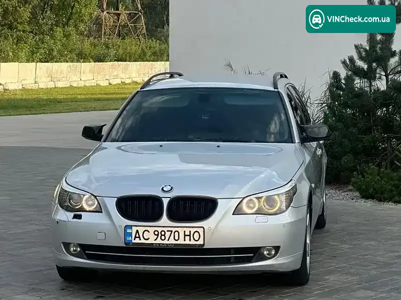 BMW 5 Series 2008, фото з оголошення 1 з 20, VIN WBAPX51090C140324
