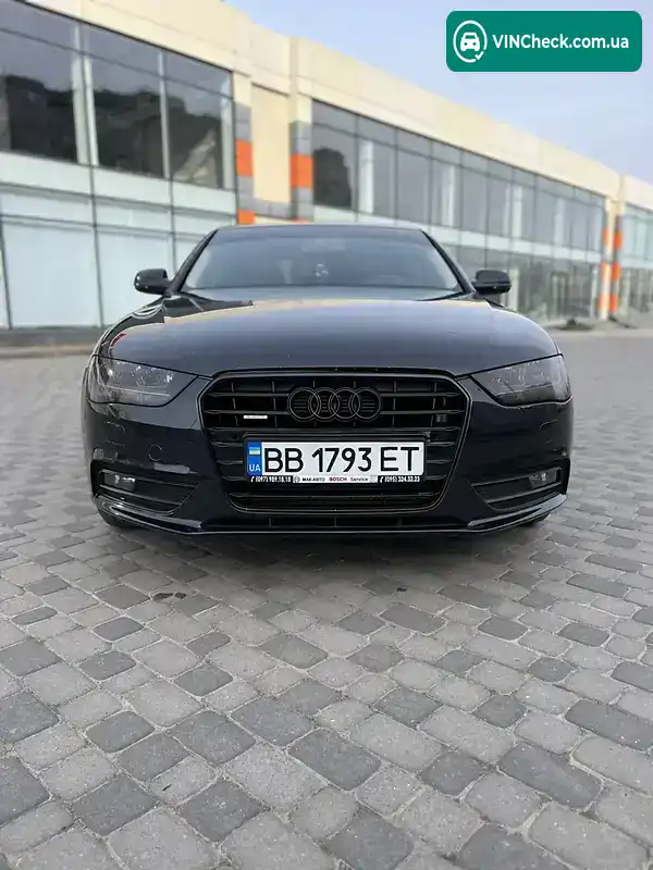 Audi A4 2013, фото з оголошення 1 з 20, VIN WAUBFAFL4EN009399