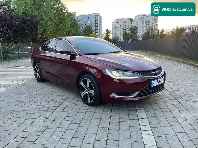 Chrysler 200 2015, фото з оголошення 1 з 20, VIN 1C3CCCAB4FN700447