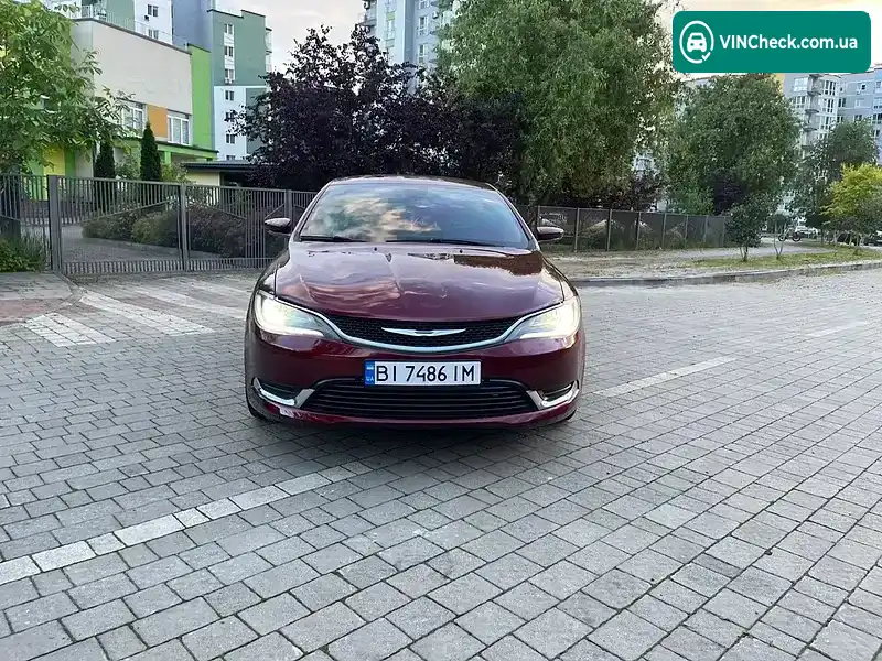 Chrysler 200 2015, фото з оголошення 2 з 20, VIN 1C3CCCAB4FN700447