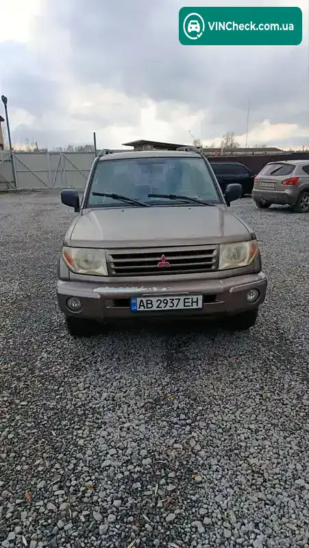 Mitsubishi Pajero Pinin 2002, фото з оголошення 1 з 21, VIN JMP0NH76W2X005502