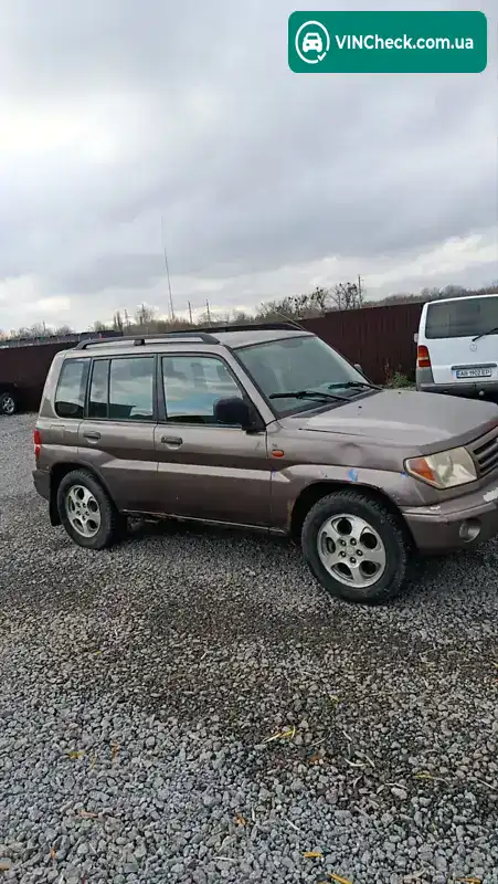 Mitsubishi Pajero Pinin 2002, фото з оголошення 2 з 21, VIN JMP0NH76W2X005502