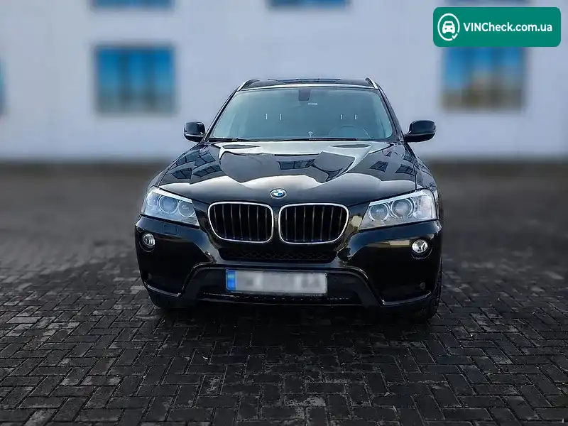BMW X3 2012, фото з оголошення 2 з 12, VIN WBAWY310500A72721