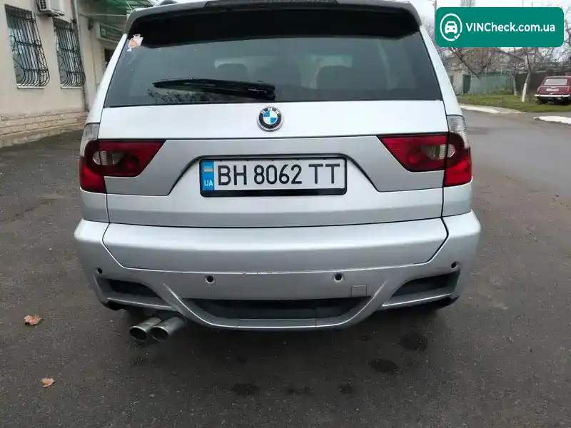 BMW X3 2005, фото з оголошення 1 з 10, VIN WBAPB510X0WD49104